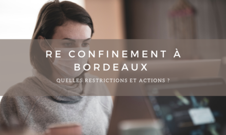 Re confinement à Bordeaux : les actions mises en place.